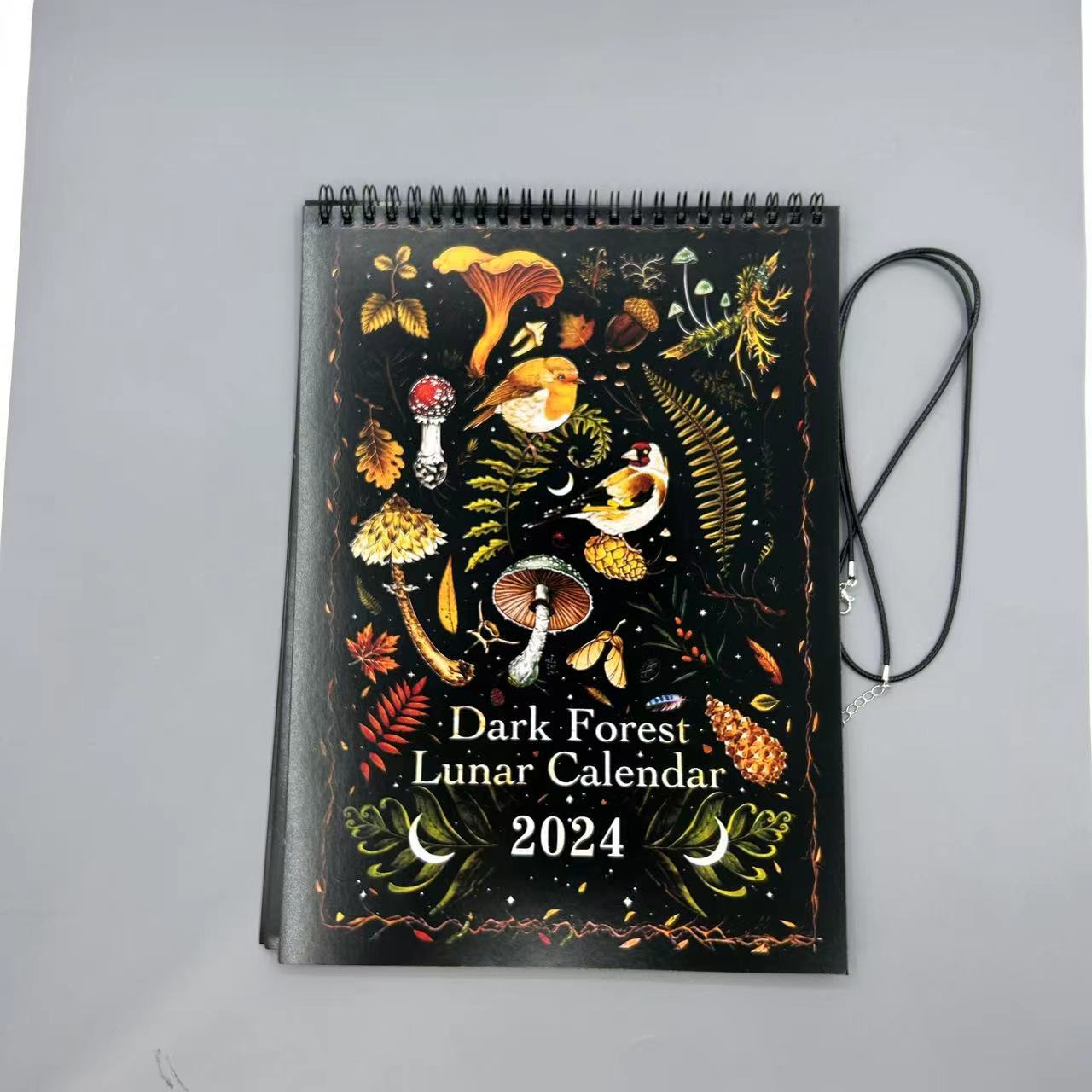 2024 Wall Calendar with Nature Mushroom Calendar
