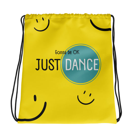 Just Dance Drawstring Bag