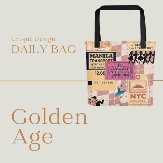 Golden Age Tote bag for Dancers